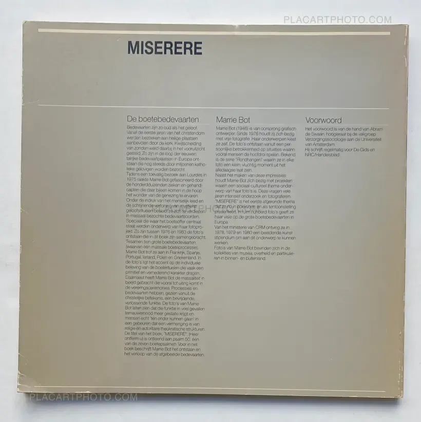 Marrie Bot – MISERERE
