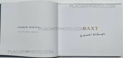 Andrew Miksys,BAXT (SIGNED)