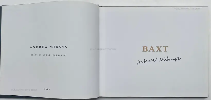 Andrew Miksys – BAXT (SIGNED)