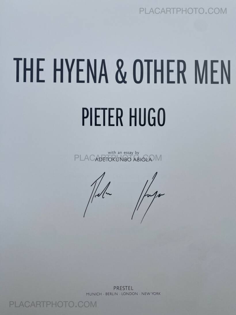 完売アイテム The Hyena and Other Men Pieter Hugo ハードカバー 写真 