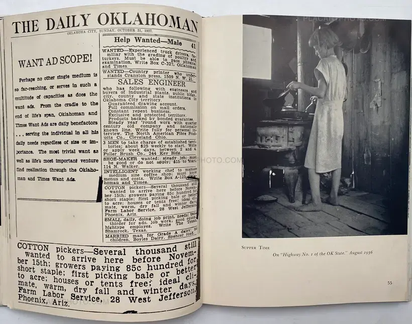 Dorothea Lange – An American Exodus (COVER IS A FACSIMILE)
