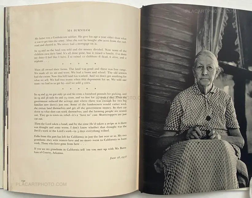 Dorothea Lange – An American Exodus (COVER IS A FACSIMILE)