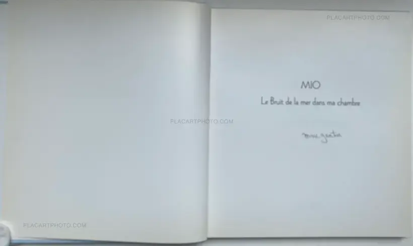 Marc Gantier – MIO : le bruit de la mer dans ma chambre (WITH 4 SIGNED PRINTS)
