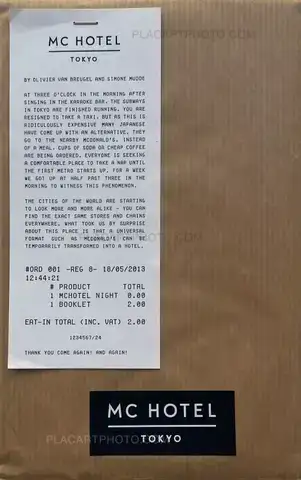 Collective – MC HOTEL Tokyo (with envelop)