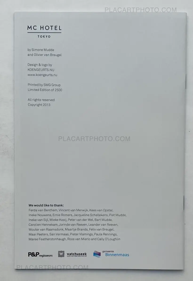 Collective – MC HOTEL Tokyo (with envelop)