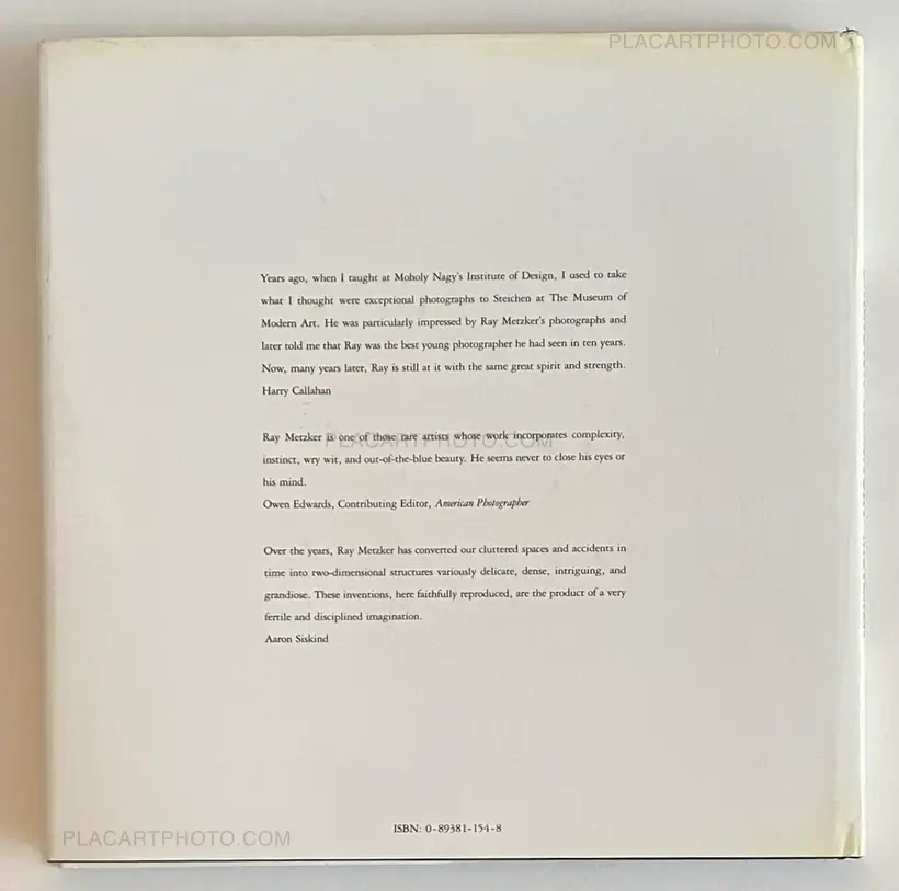 Ray K. Metzker – Unknown Territory