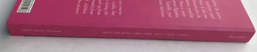 Gary Lee Boas – New York Sex - 1979 - 1985 -