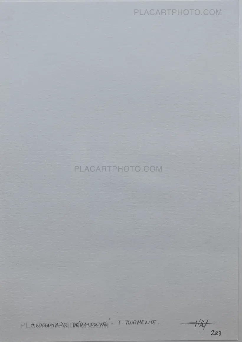 Thibault Tourmente – INVENTAIRE ALPHA (SIGNED AND NUMBERED WITH AN ORIGINAL PLATE)