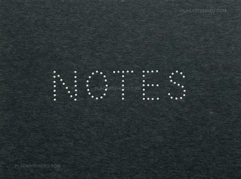 Sandrine Marc – NOTES #1 (SIGNED AND NUMBERED, edt of 3)