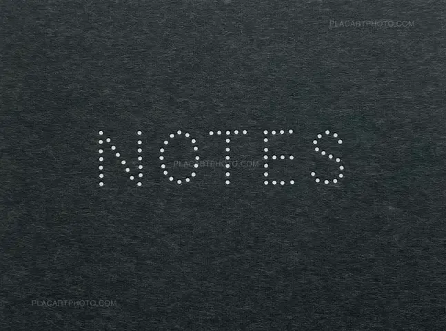 Sandrine Marc – NOTES #1 (SIGNED AND NUMBERED, edt of 3)