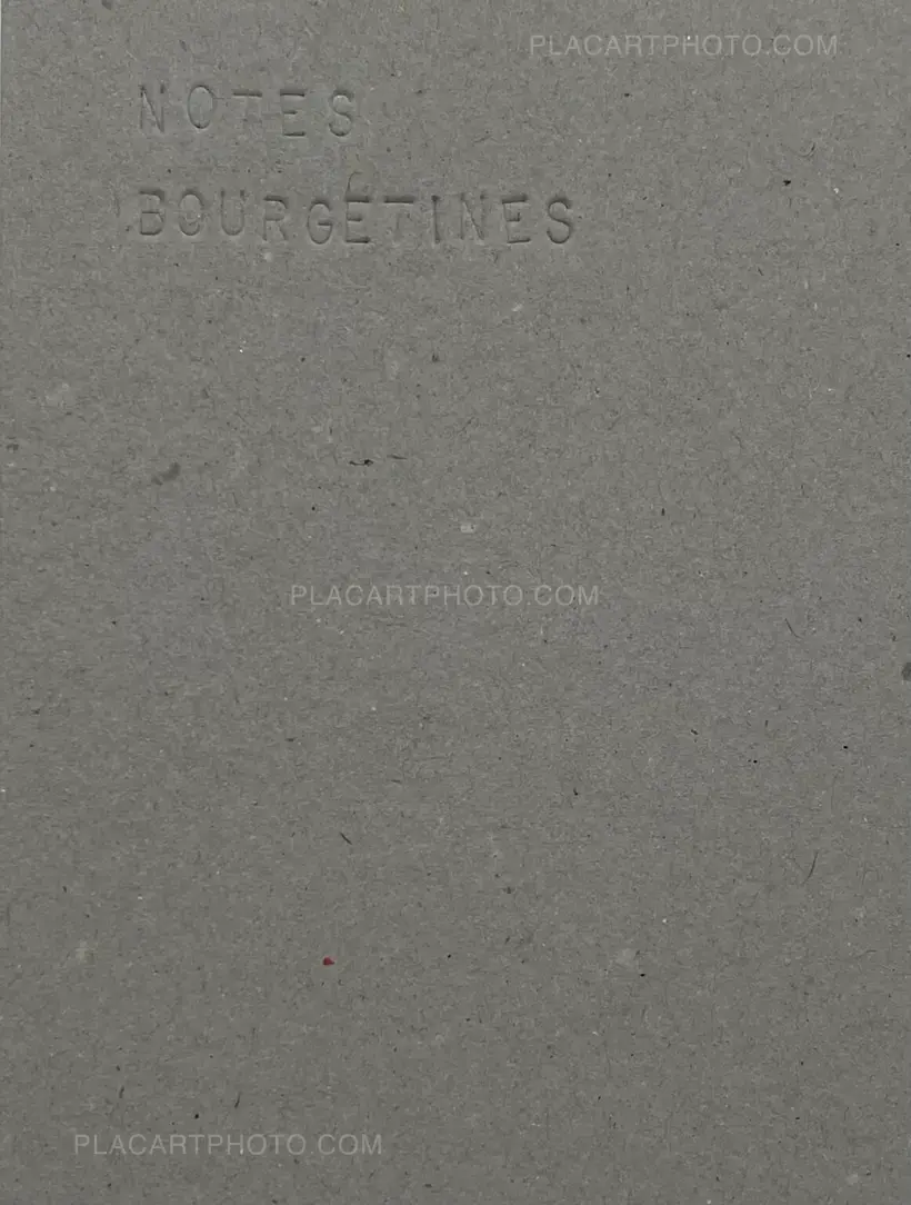 Sandrine Marc – NOTES BOURGEDINES (SIGNED, Artist's edition)