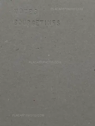 Sandrine Marc – NOTES BOURGEDINES (SIGNED, Artist's edition)