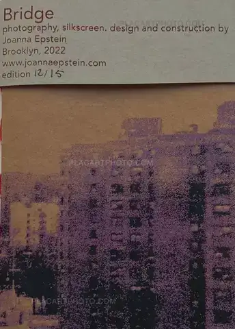 Joanna Epstein – Bridge (NUMBERED, edt of 15)