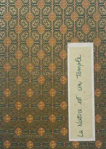 Veronica Mecchia – La Nature est un Temple (SIGNED AND NUMBERED, edt of 100)