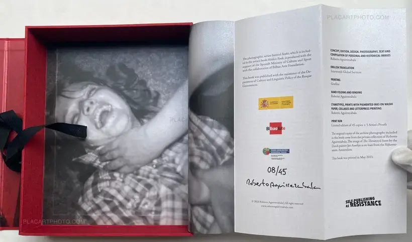 Roberto Aguirrezabala – Hidden Book (SIGNED AND NUMBERED, edt of 45)