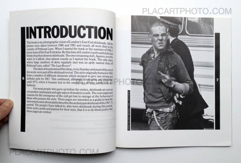 Nick Knight: Skinhead, Omnibus Press, 1982 | Bookshop Le Plac'Art Photo