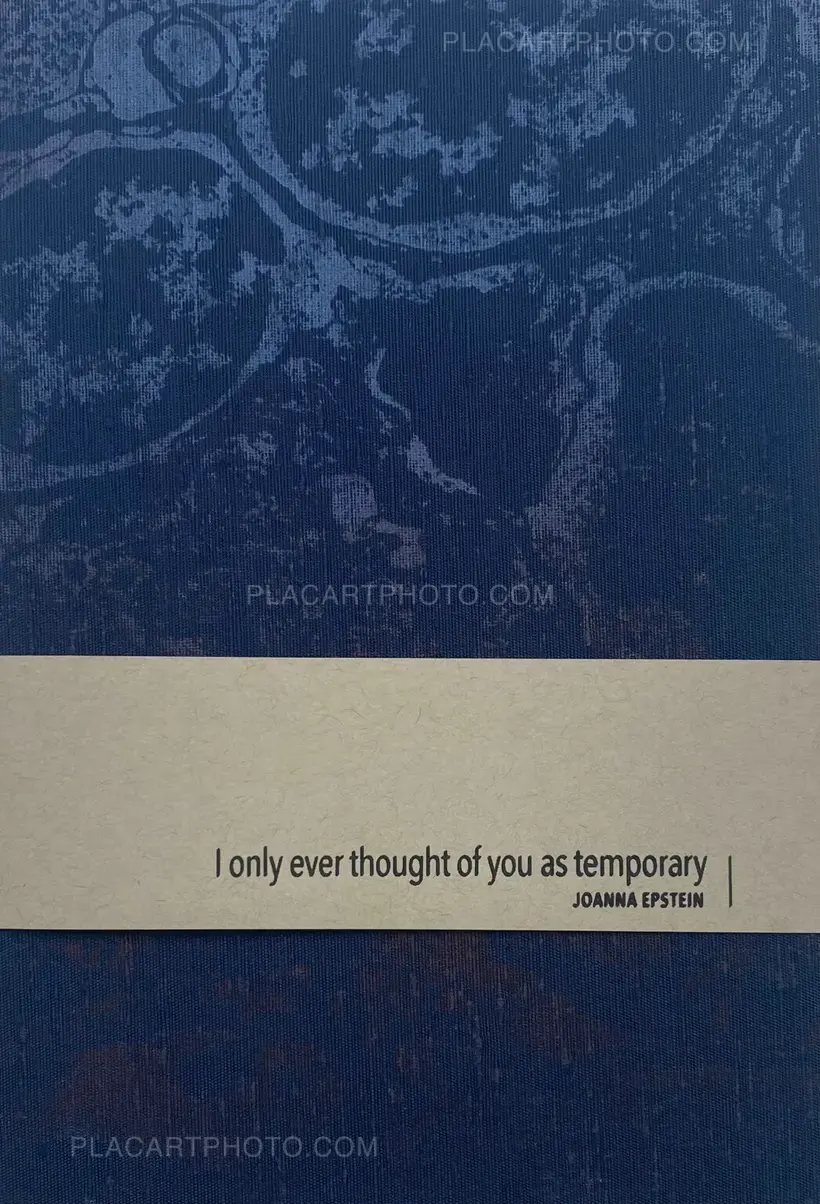 Joanna Epstein – I only ever thought of you as temporary (EDT of 25!)