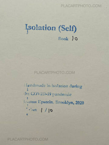 Joanna Epstein,Isolation (Self) (NUMBERED, edt of 10) 