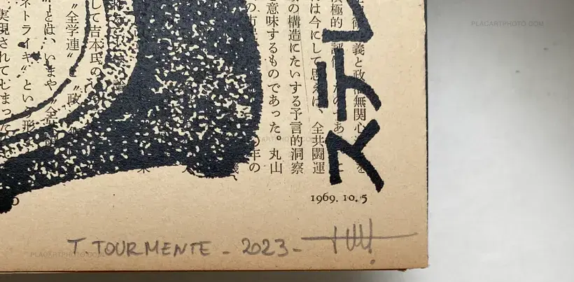 Thibault Tourmente – Asahi Journal (05/10) #3 (UNIQUE and SIGNED)