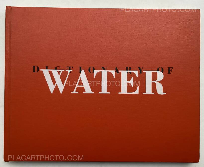Roni Horn: Dictionary of Water, 7L, 2001 | Bookshop Le Plac Roni Horn: Dictionary of Water, 7L, 2001 | Bookshop Le Plac