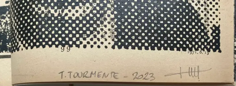 Thibault Tourmente – Asahi Journal (13/08) #6 (UNIQUE and SIGNED)