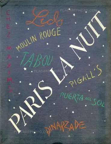 Daniel Frasnay – PARIS LA NUIT (envoi de l'auteur)