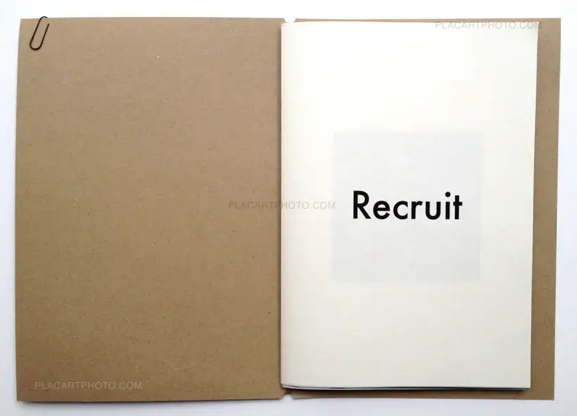 Hiroshi Okamoto – Recruit (Handmade book ltd edt 147 copies signed)