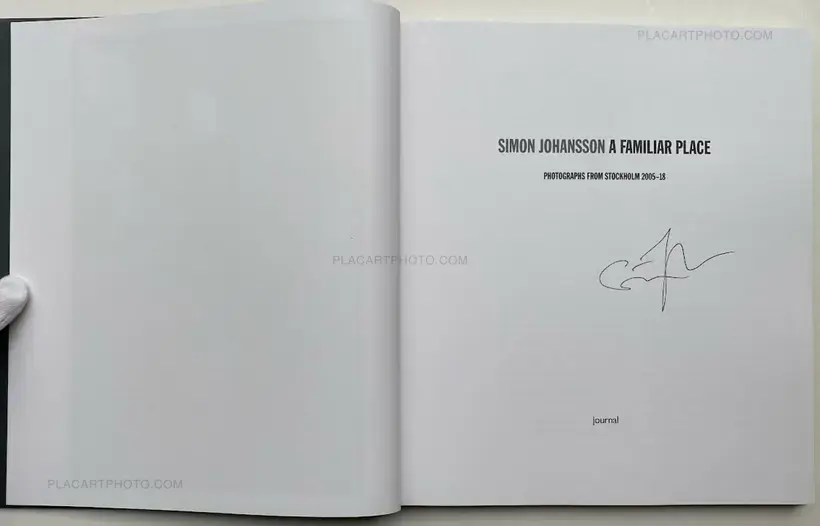 Simon Johansson – A FAMILIAR PLACE (SIGNED)