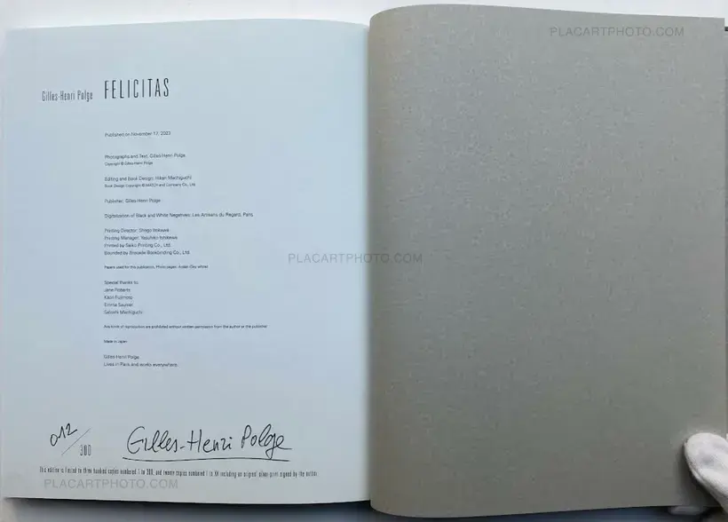Gilles-Henri Polge – FELICITAS (SIGNED AND NUMBERED)