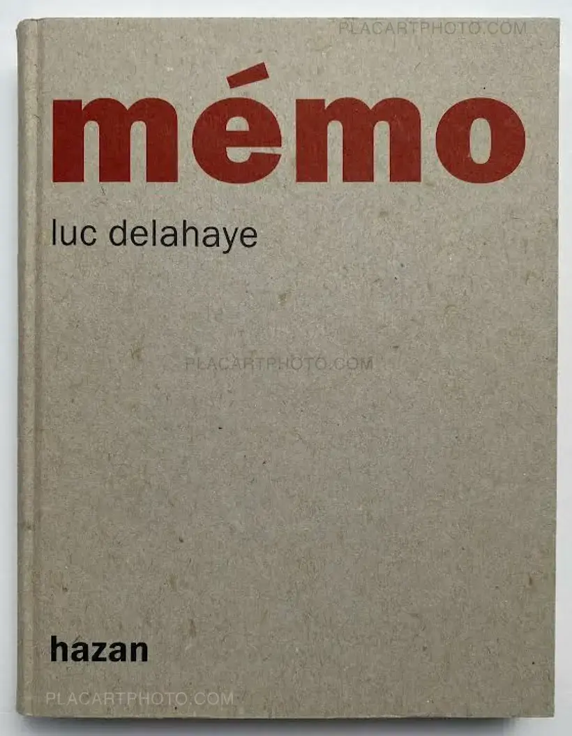 Luc Delahaye – mémo (with two portraits on photo film)