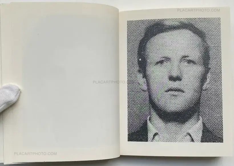 Luc Delahaye – mémo (with two portraits on photo film)