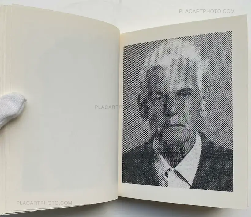 Luc Delahaye – mémo (with two portraits on photo film)