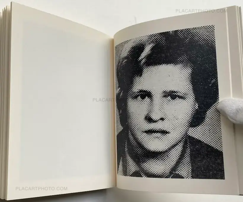 Luc Delahaye – mémo (with two portraits on photo film)