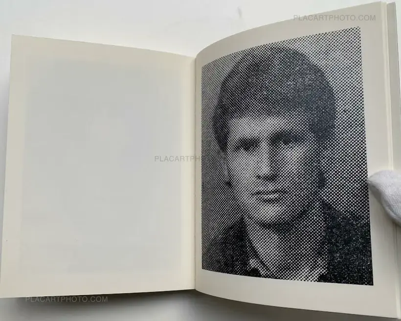 Luc Delahaye – mémo (with two portraits on photo film)