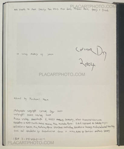 Corinne Day ,Diary (SIGNED)