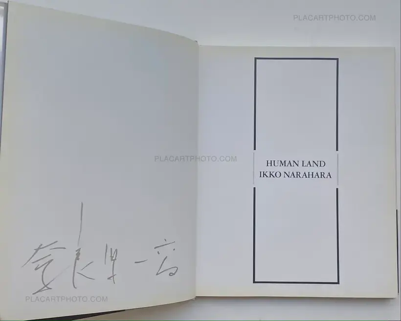 Ikko Narahara – HUMAN LAND (SIGNED)