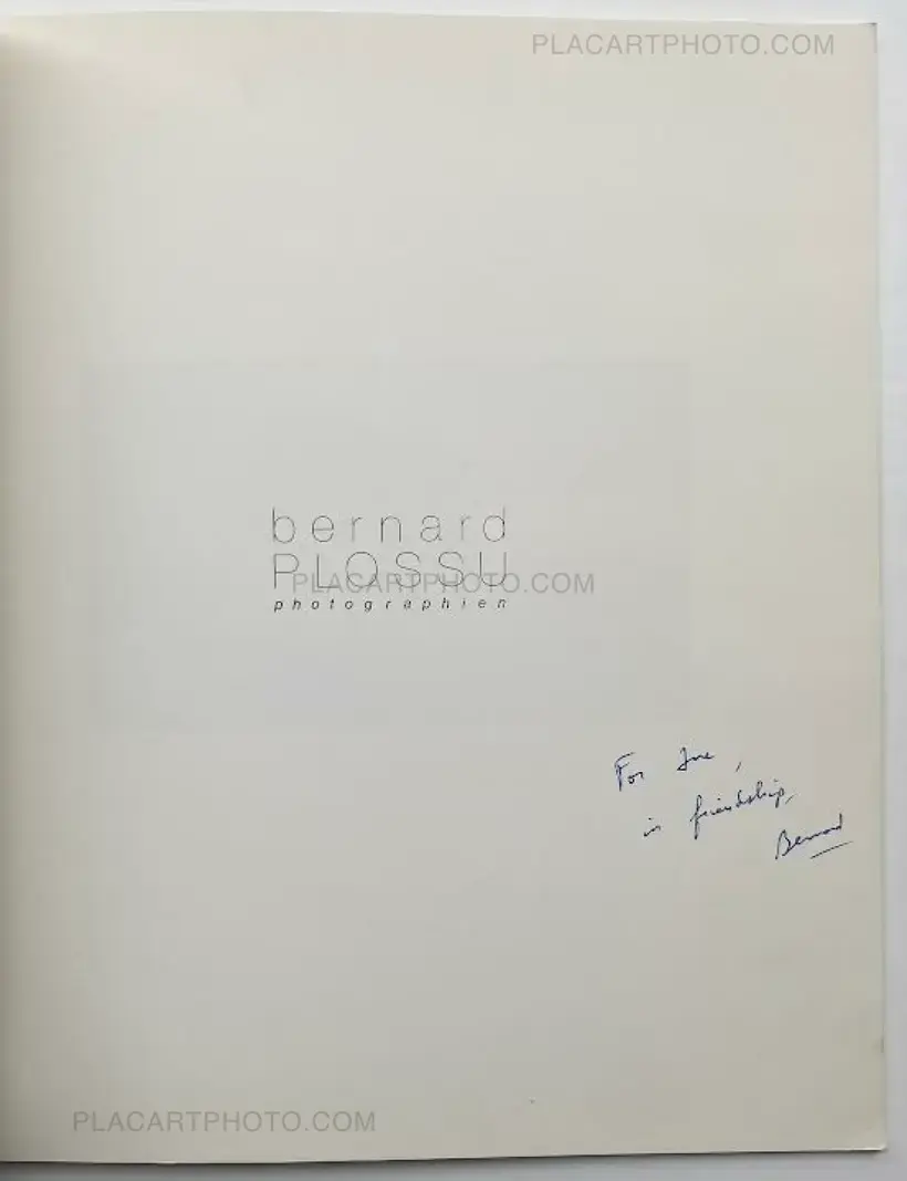 Bernard Plossu – Avant l'aube / Vor der Morgendämmerung: Photographien (SIGNED)