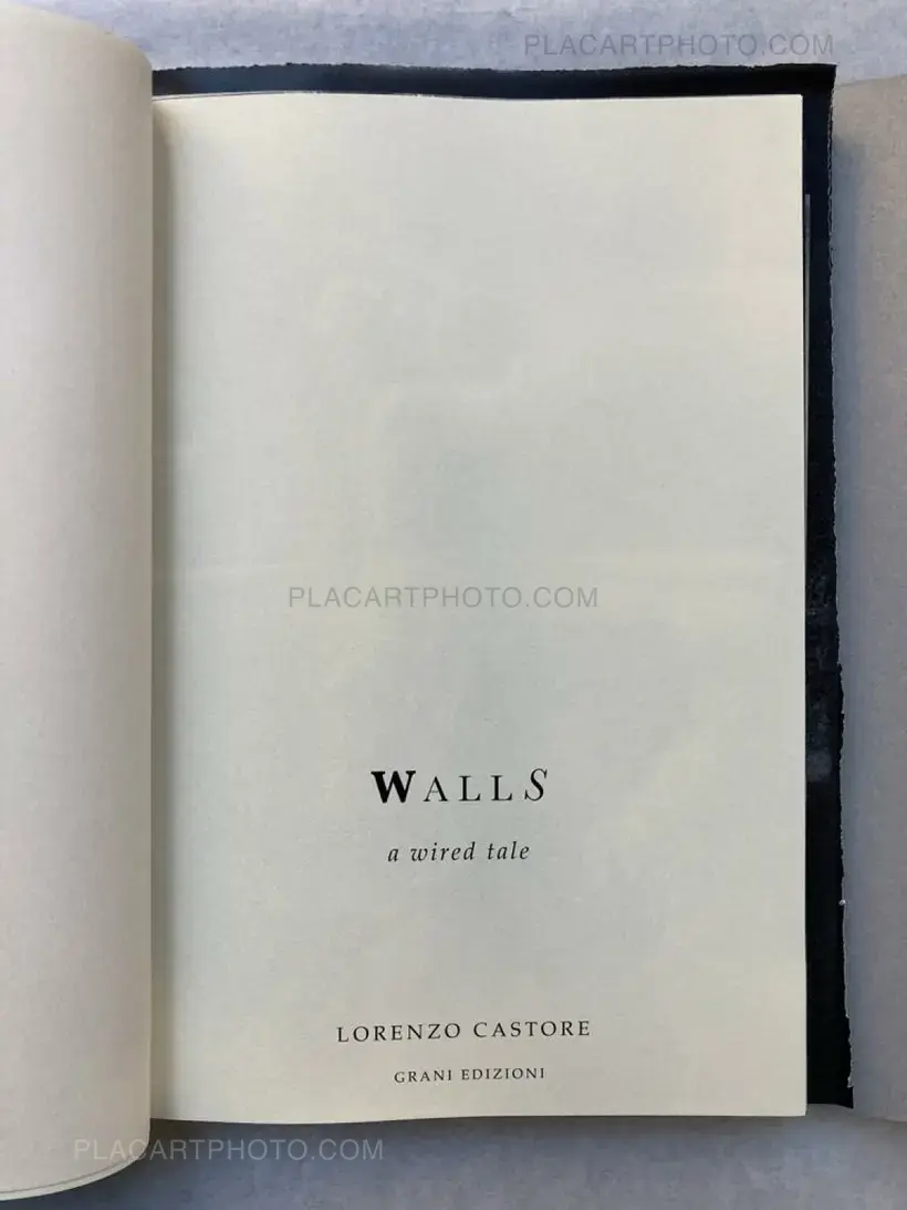 Lorenzo Castore – WALLS (DELUXE EDT OF 23 COPIES)