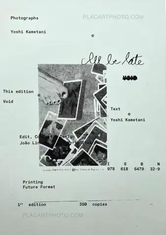 Yoshi Kametani – I’ll Be Late (Signed copy)