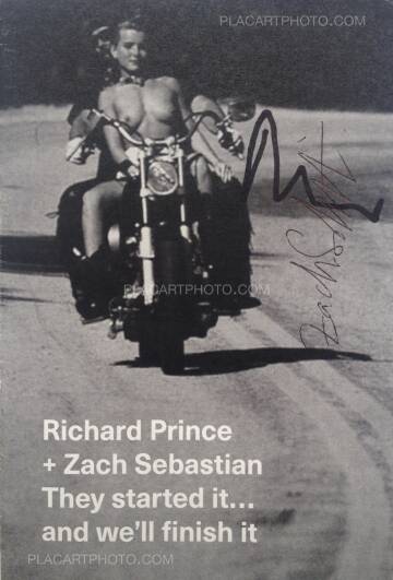 Richard Prince,They started it… and we'll finish it (Signed by both)