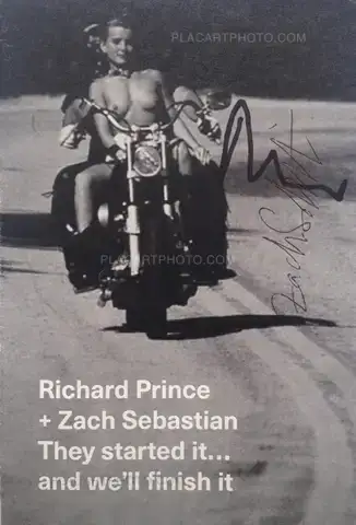 Richard Prince – They started it… and we'll finish it (Signed by both)