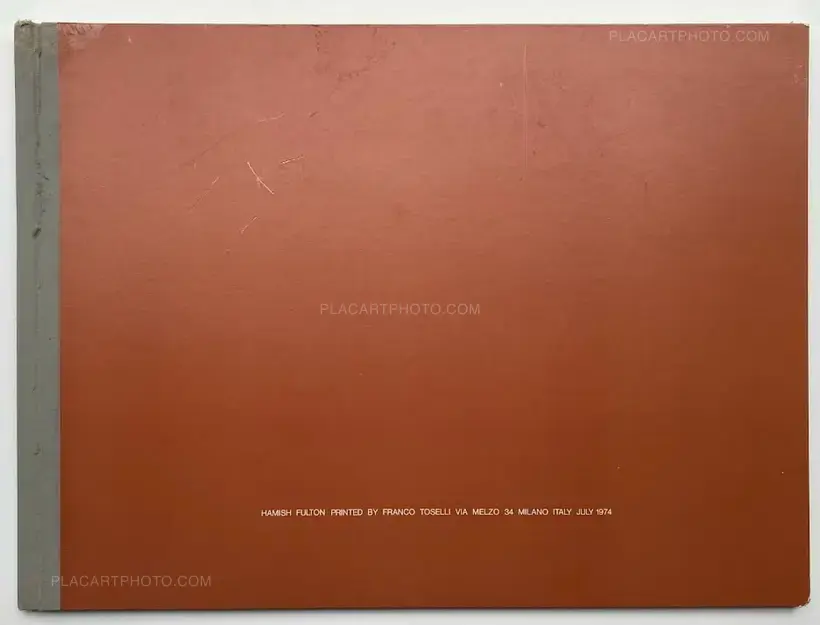 Hamish Fulton – Untitled (Signed)