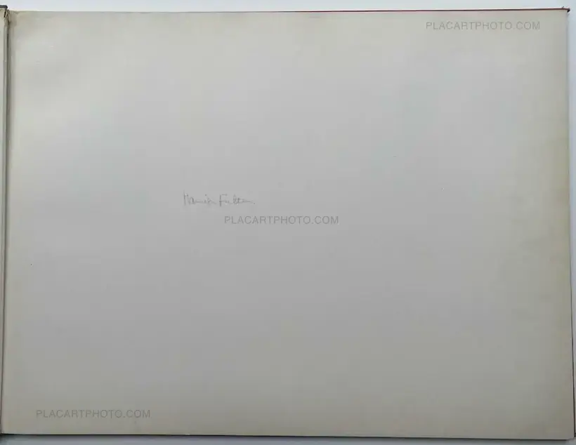 Hamish Fulton – Untitled (Signed)