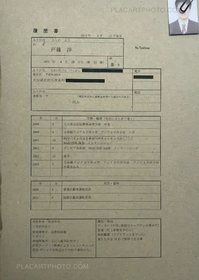 Hiroshi Okamoto – Recruit (Handmade book ltd edt 147 copies signed)