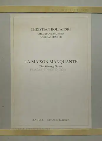 Christian Boltanski – La maison manquante (Numbered and signed, edt of 100 + 20 AP)