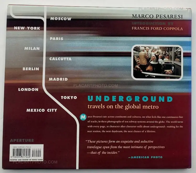 Marco Pesaresi – UNDERGROUND travels on the global metro