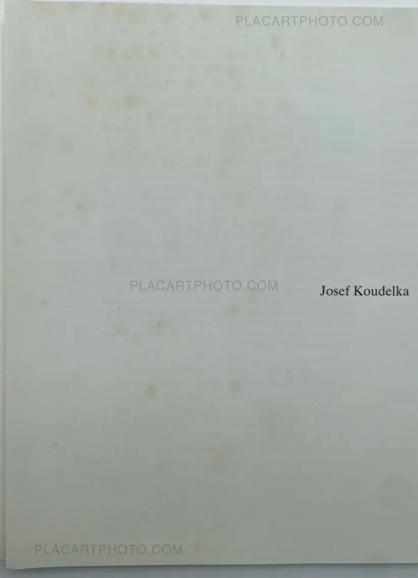 Josef Koudelka – Mission Photographique Transmanche - Cahier 6