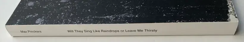 Max Pinckers – Will they sing like raindrops or leave me thirsty (Signed)