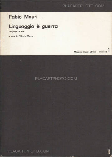 Fabio Mauri,Linguaggio è guerra / Language is war Fabio Mauri,Linguaggio è guerra / Language is war
