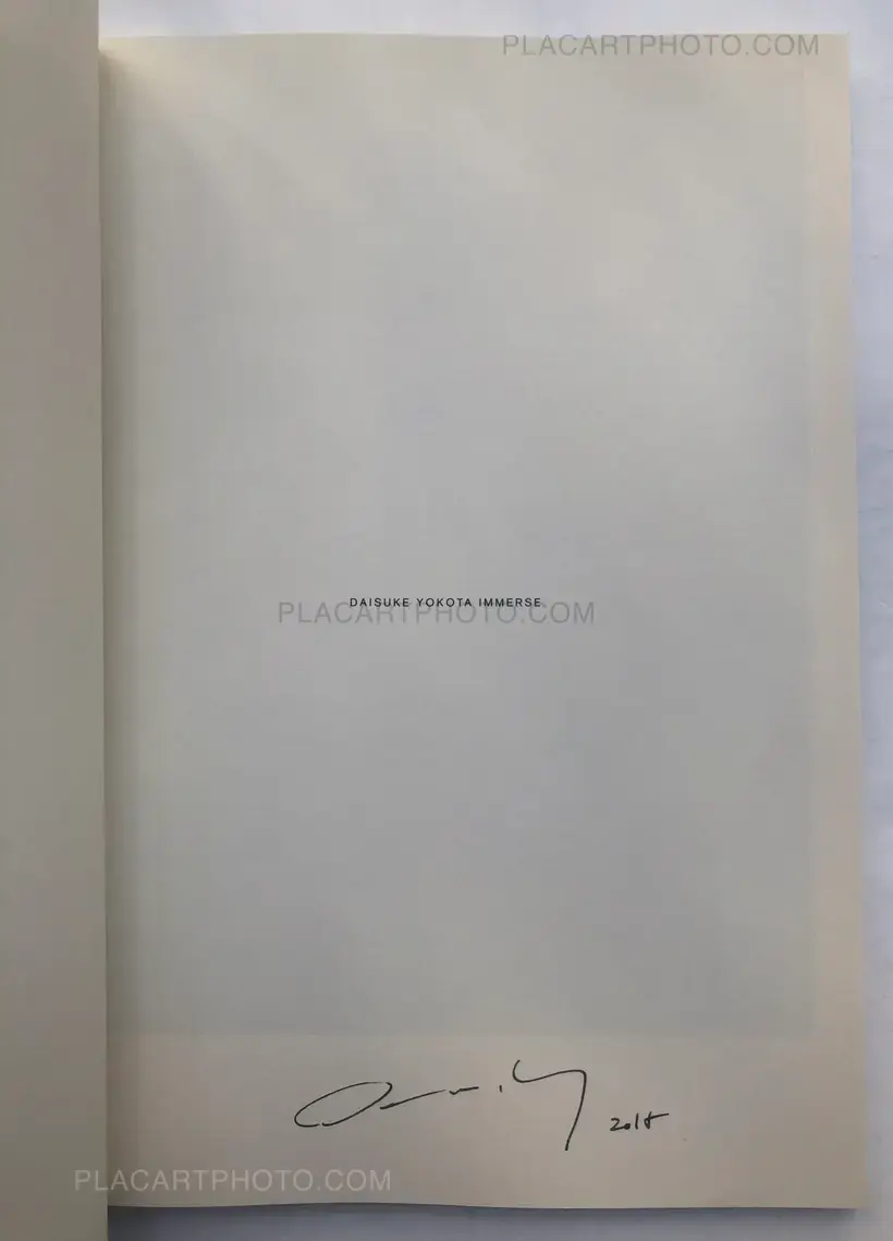 Daisuke Yokota – SET OF LINGER (SIGNED) + TEIKAI + IMMERSE (SIGNED)